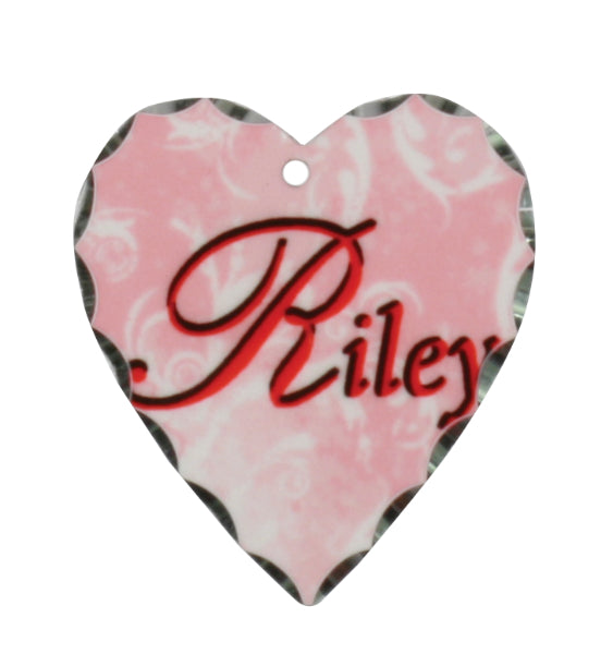 Large Heart Photo Pendant