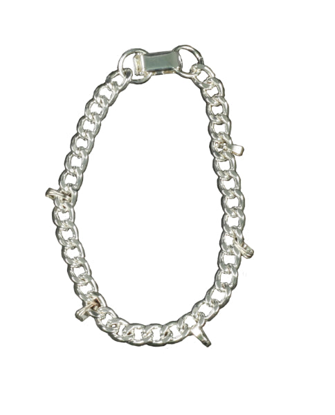 Bracelet With 5 Bails for Photo Charms
