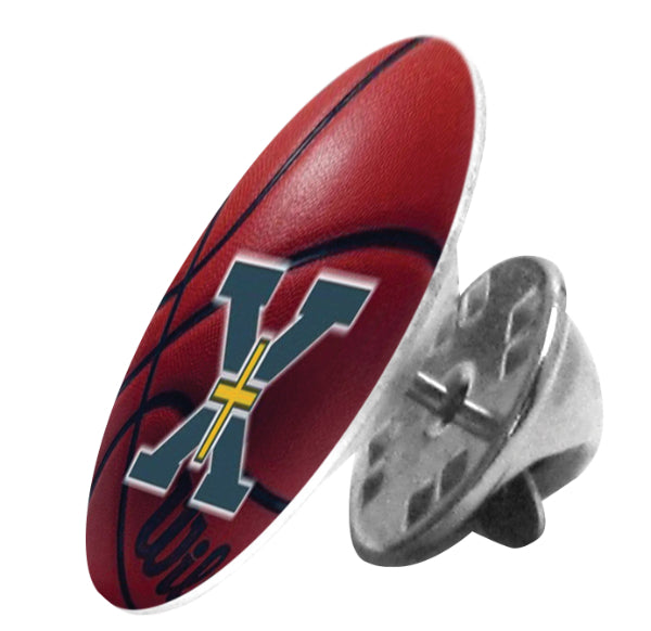 Round Lapel Pin With Clasp