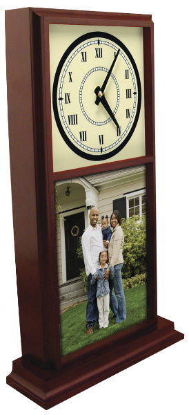 Full Color Image Mantle Clock