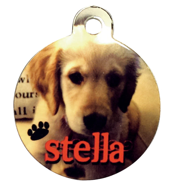 Circle Pet Tag