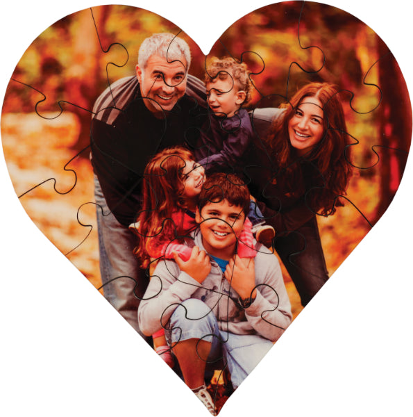 Heart 25 Pc Jigsaw Puzzle