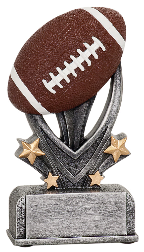 5 1/2 inch Football Varsity Sport Resin