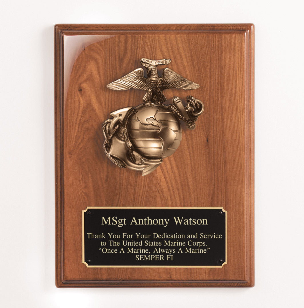 USMC Plaque