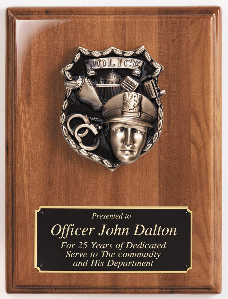 Police Plaque