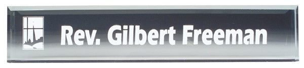 10" Clear Acrylic Desk Wedge