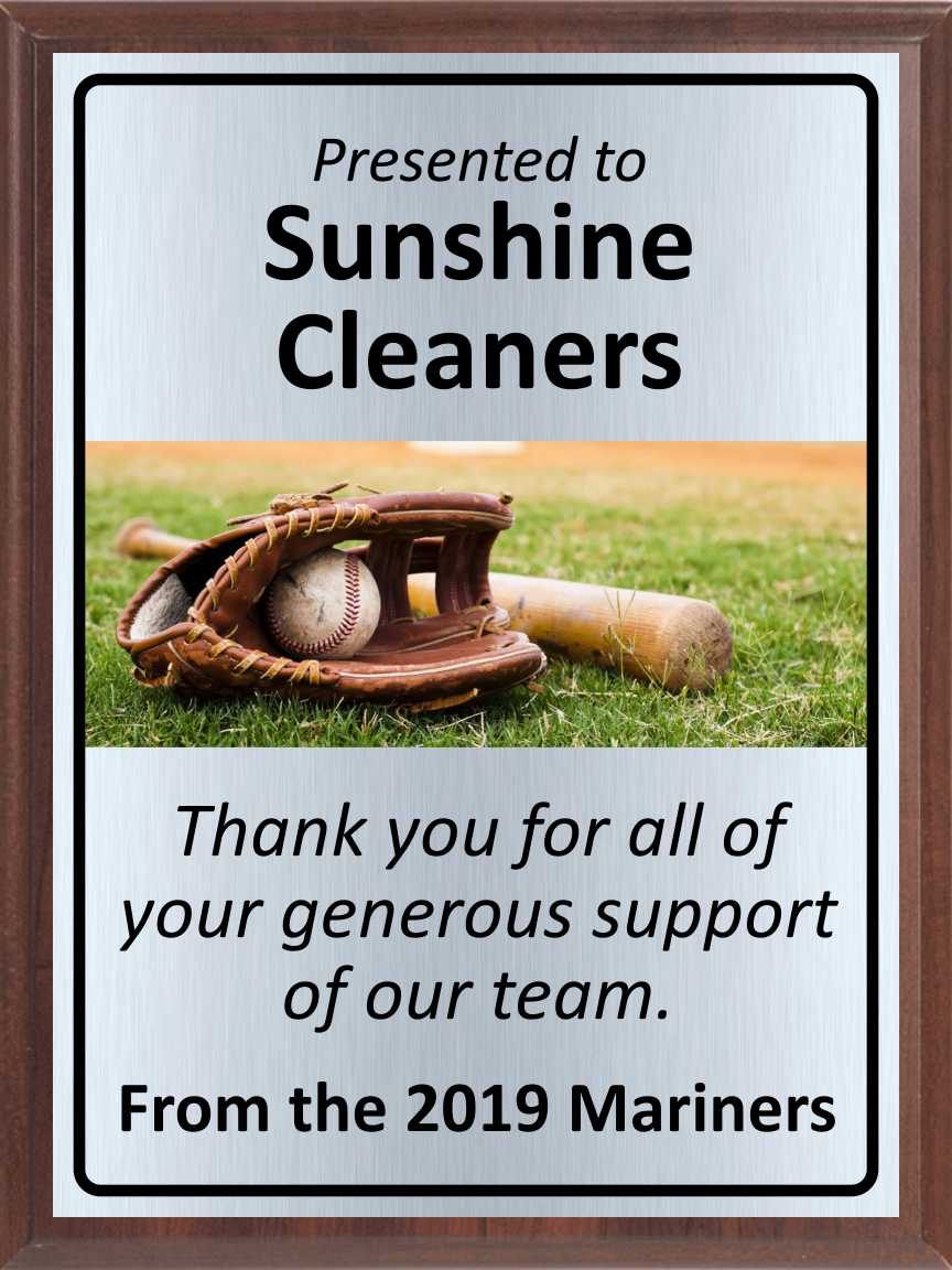 Bat and Ball in Glove Baseball Plaque