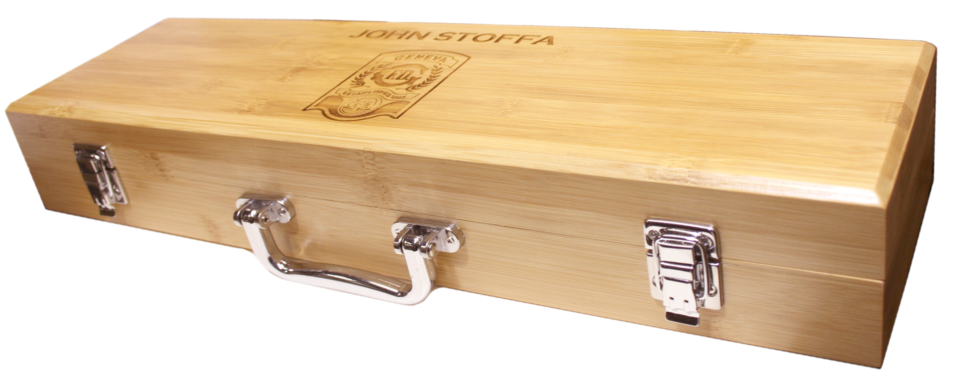 Bamboo BBQ Gift Set With Tools