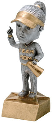 Team Mom Bobble Head Resin Award