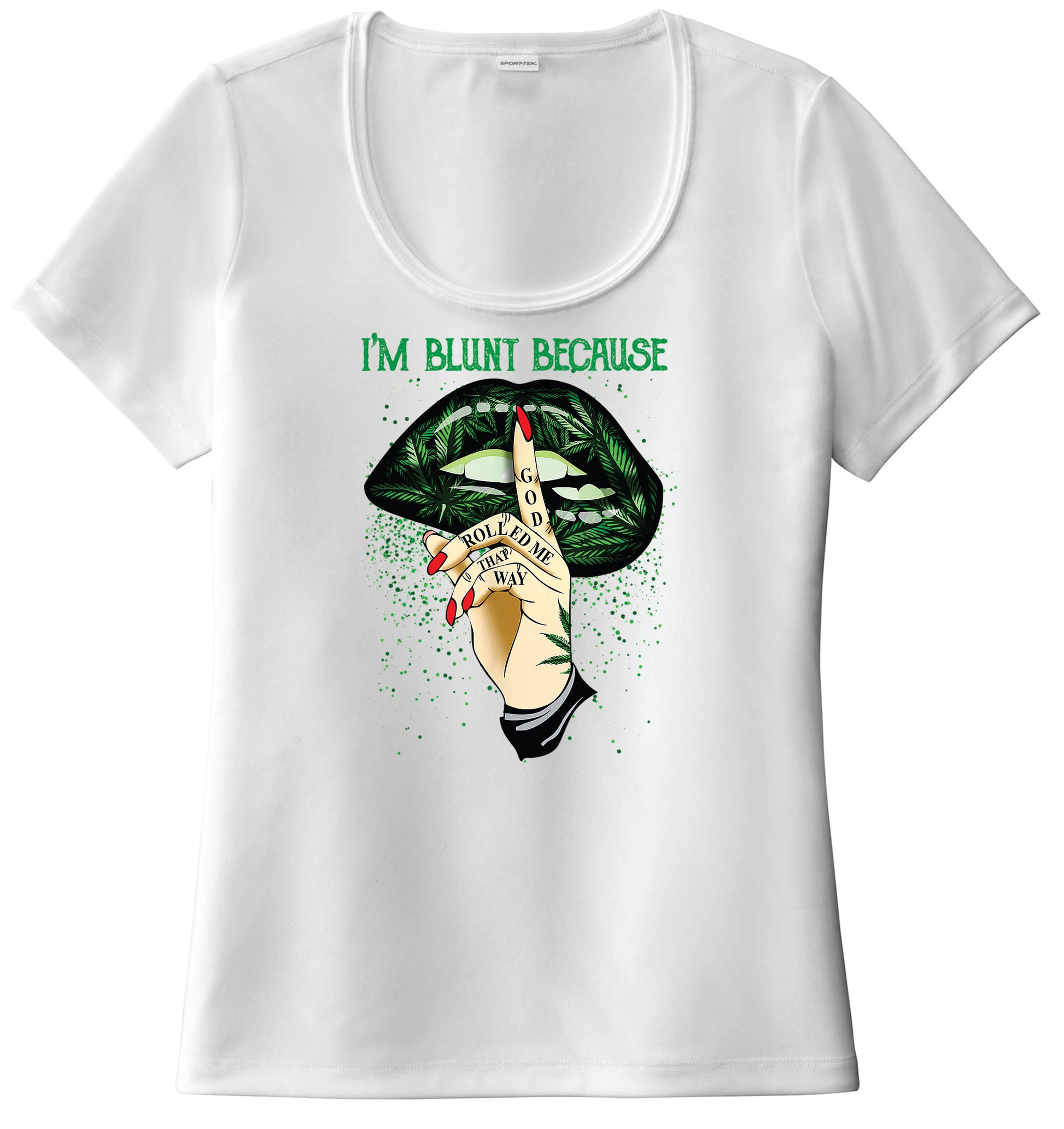 I'm Blunt Because Ladies' Top