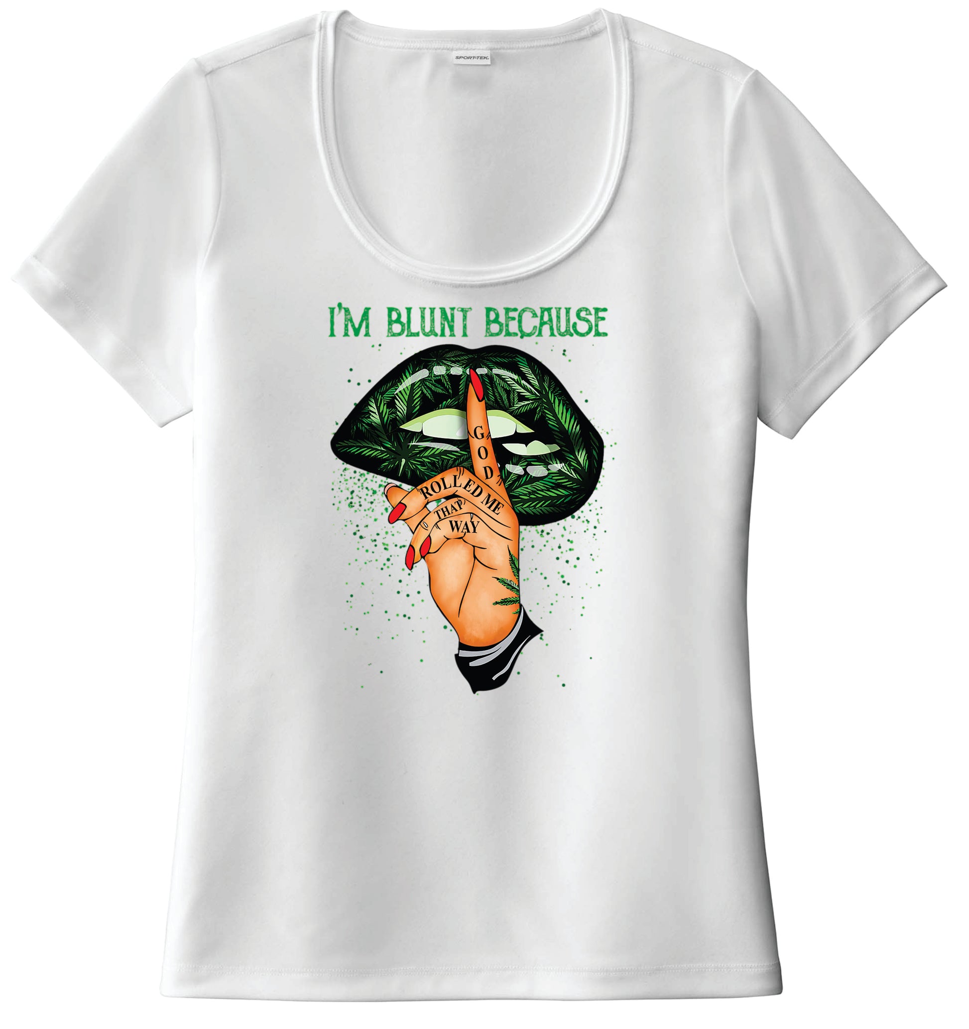 I'm Blunt Because Ladies' Top