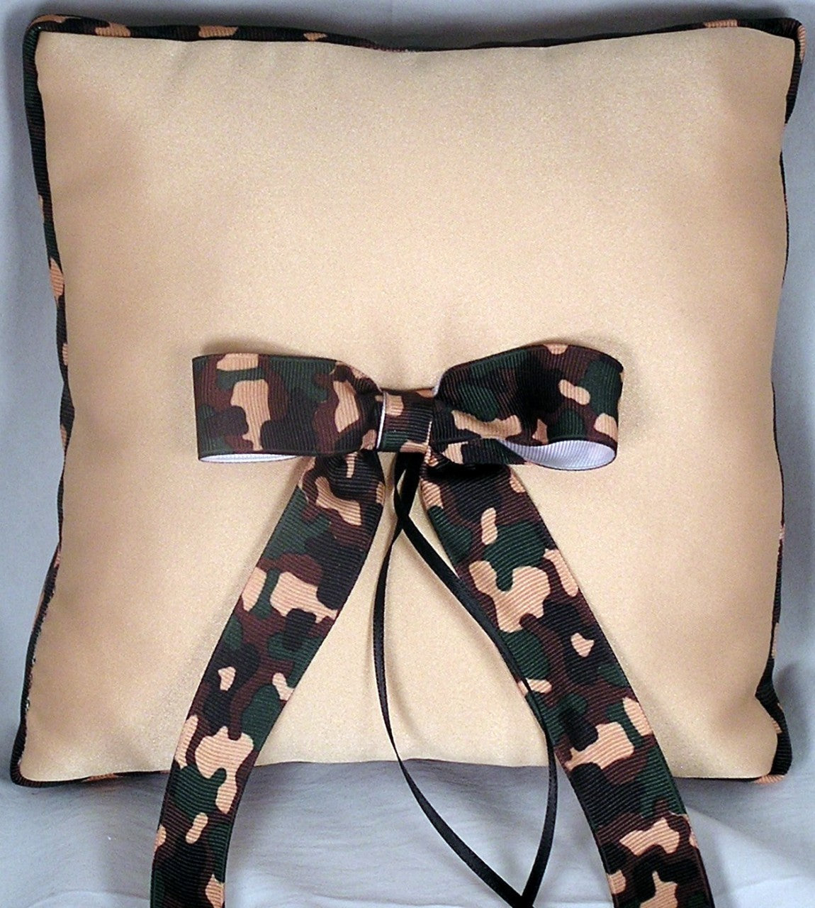 Camouflage Ring Pillow