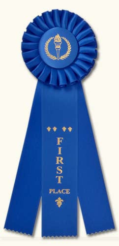Champion Rosette Award Ribbons