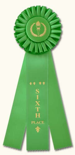 Champion Rosette Award Ribbons