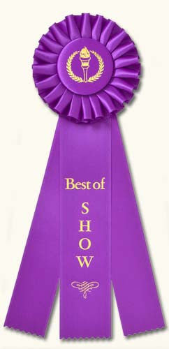 Champion Rosette Award Ribbons