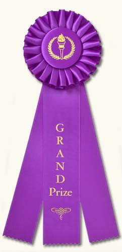 Champion Rosette Award Ribbons