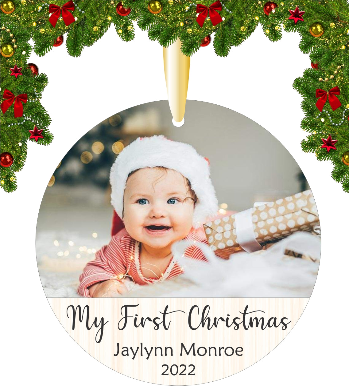 Baby's First Christmas ornament