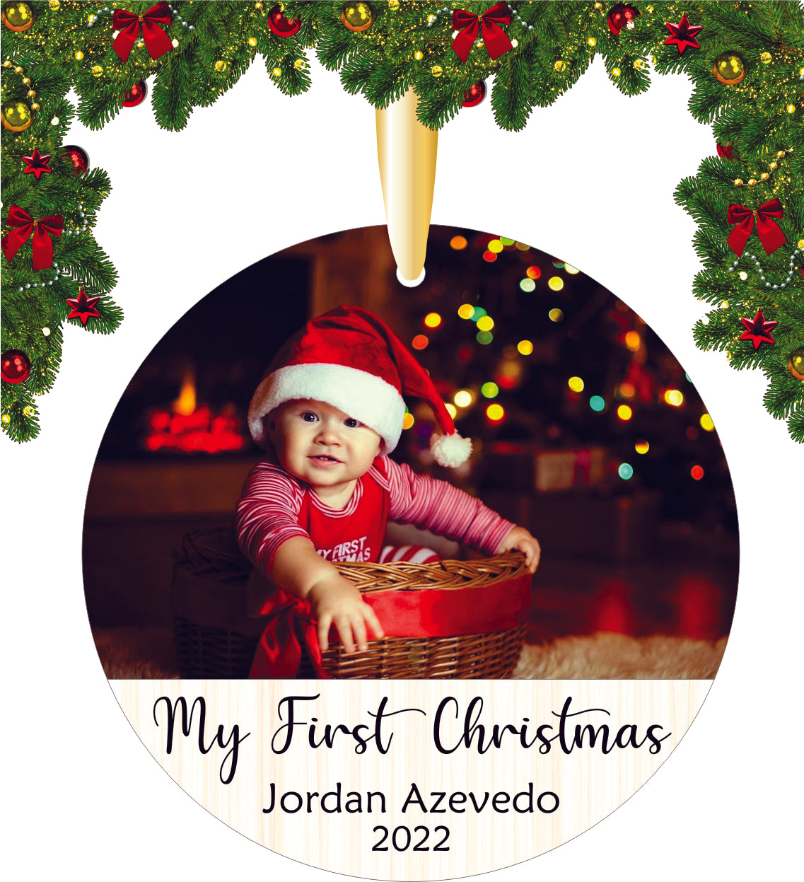 Baby's First Christmas ornament