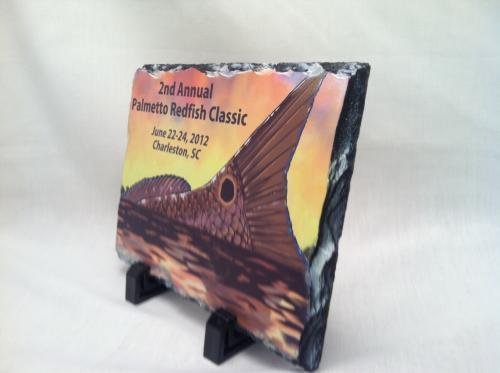 Glossy Square Photo Stone