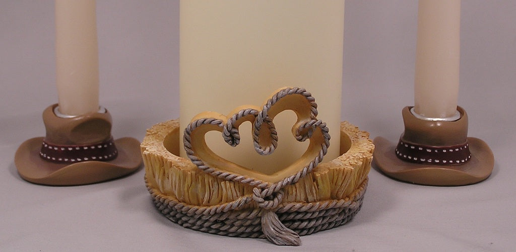 Country Flair Candle Stands