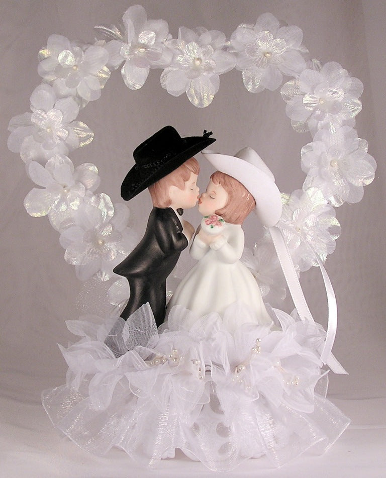 Couple in Flower Heart