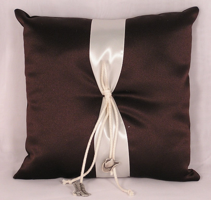 Cowboy Charm Ring Pillow