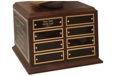 Gold Crown Fantasy Football Trophy