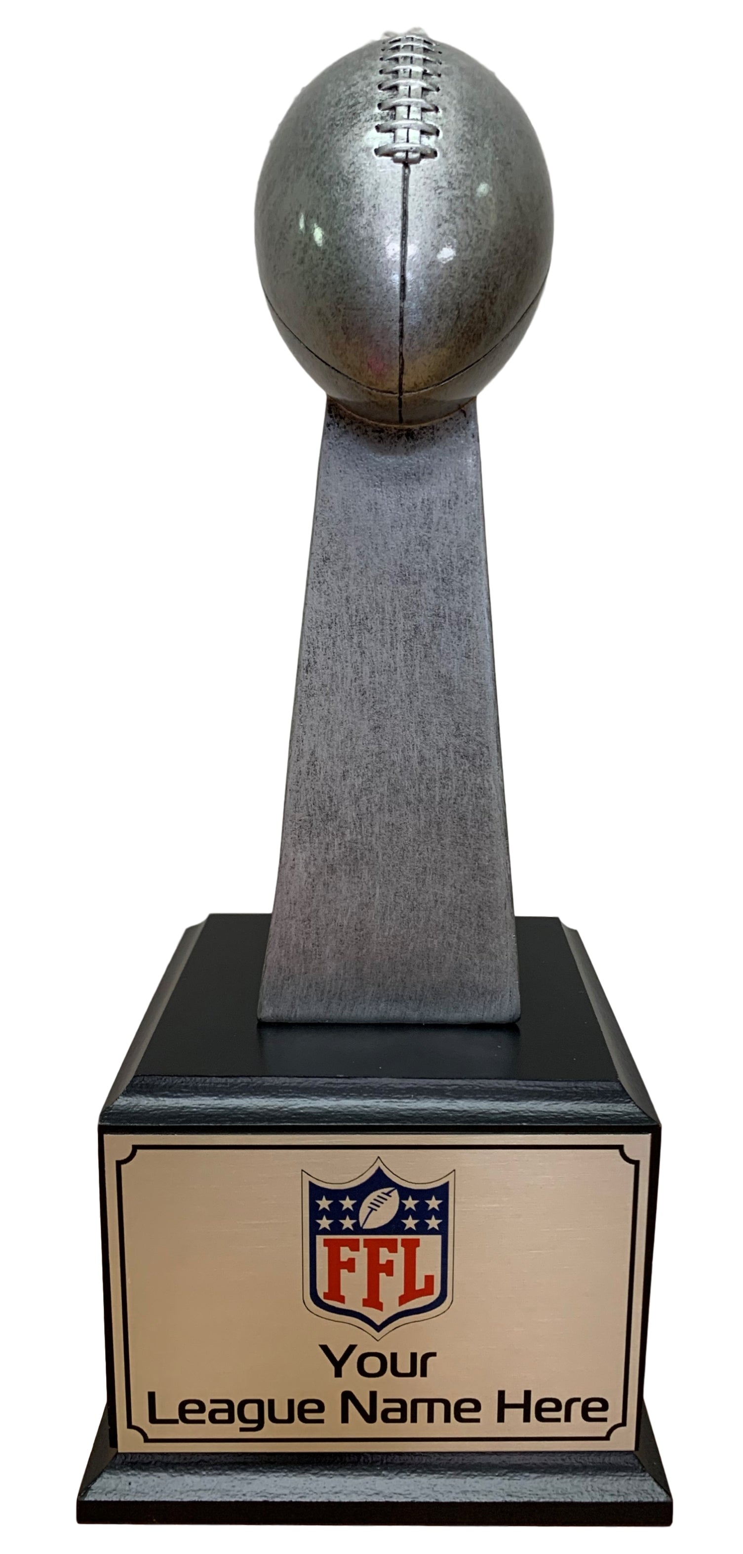 Lombardi Style Football Trophy on Base