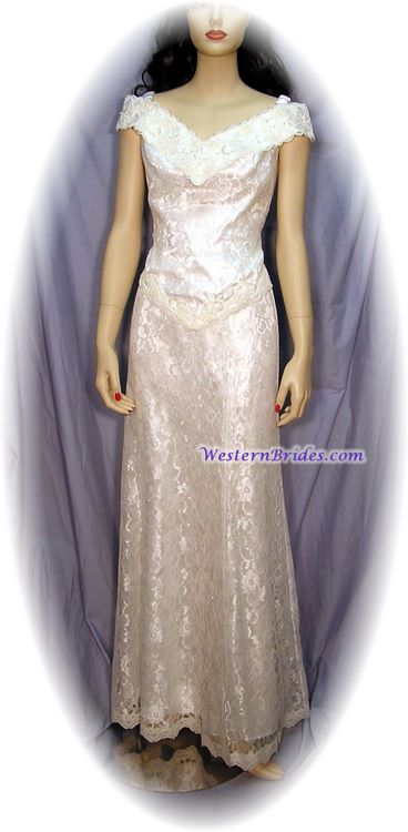 Sweetheart Neck 2 Piece Set, Ivory, Size 10