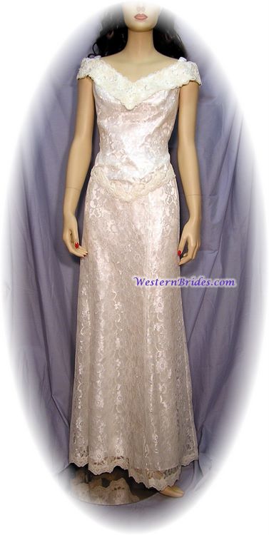 Sweetheart Neck 2 Piece Set, Ivory, Size 10