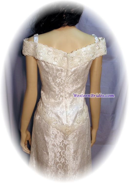 Sweetheart Neck 2 Piece Set, Ivory, Size 10