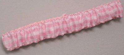 Gingham Garter, Pink