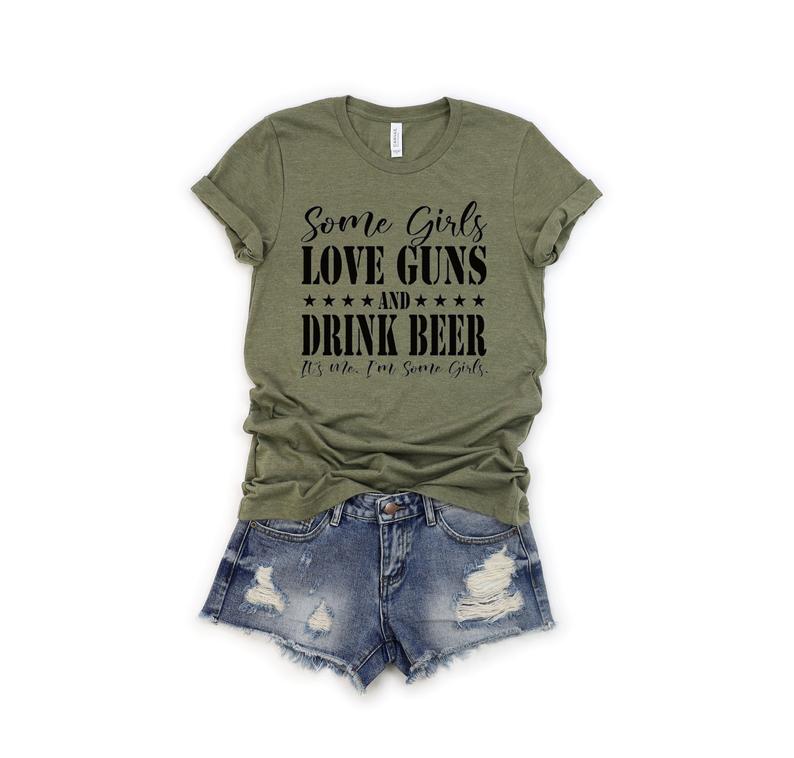 "Love Guns and Drink Beer" T-Shirt