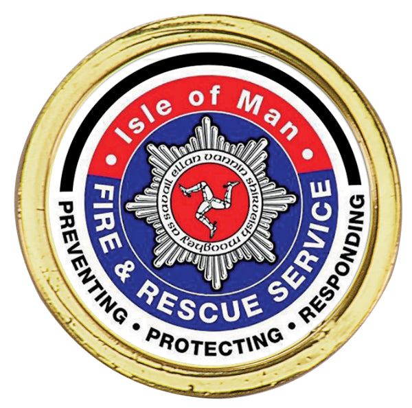Gold Double-Sided, Plain-Edge Challenge Coin