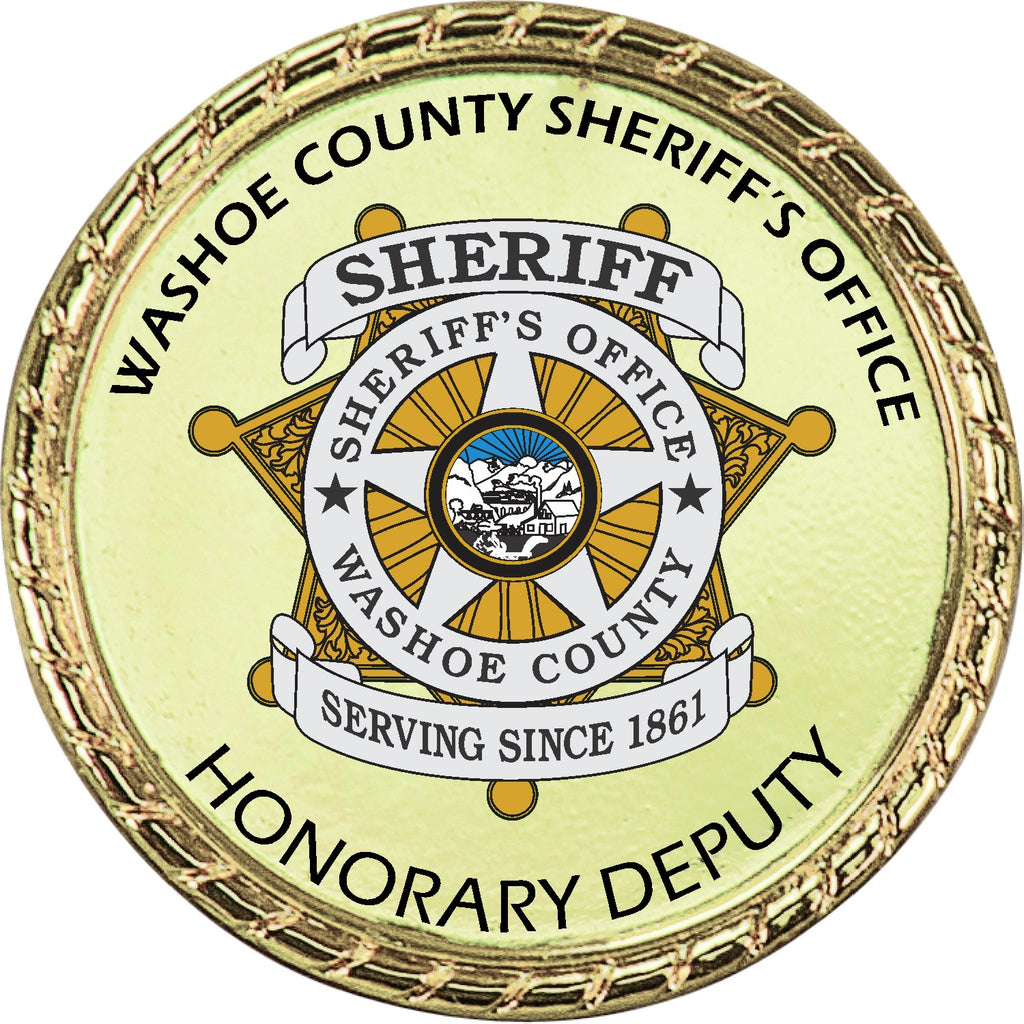 Gold Rope Edge Challenge Coin