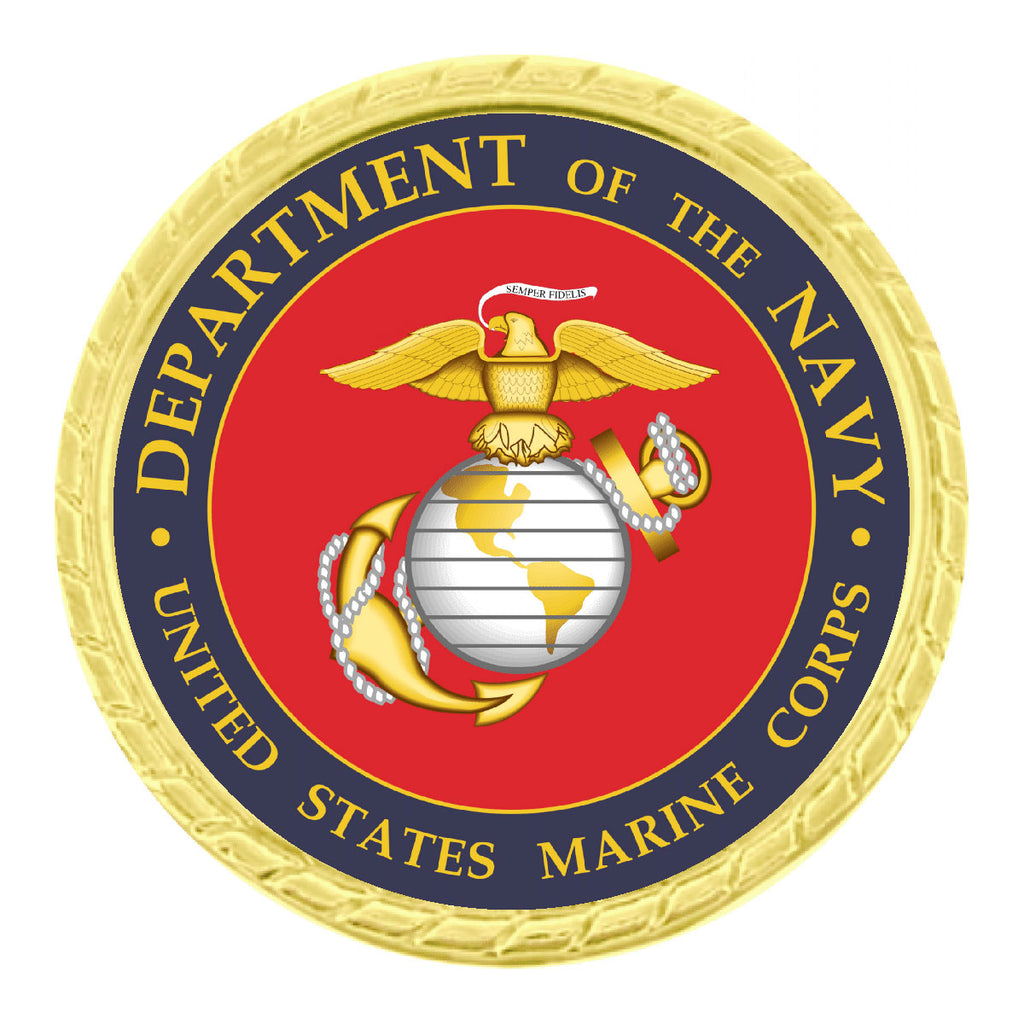 Gold Rope Edge Challenge Coin
