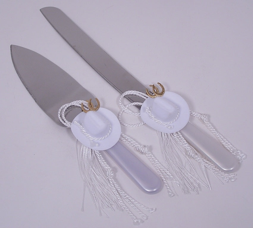 Hats and Fringe Serving Set
