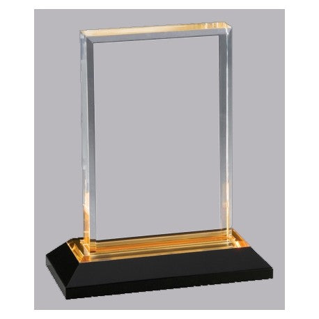 Gold Beveled Impress Acrylic Award, 6"