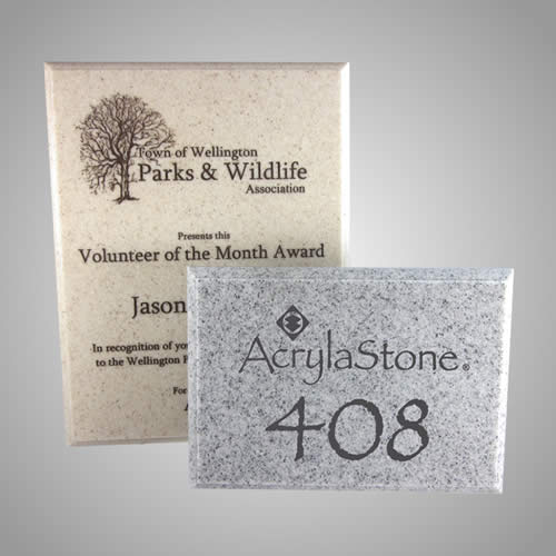 Acrylastone Plaque