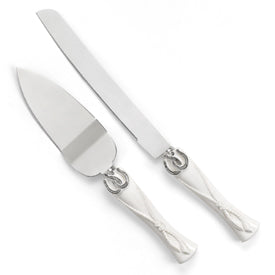 Linked Horseshoe Serving Set