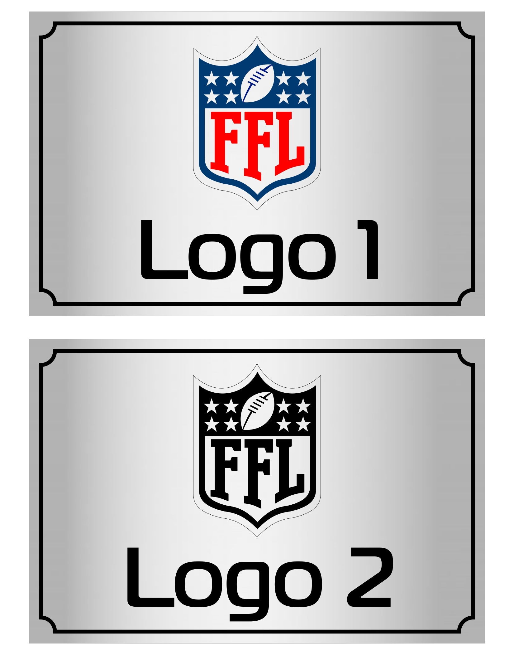 Lombardi Style Football Trophy on Base