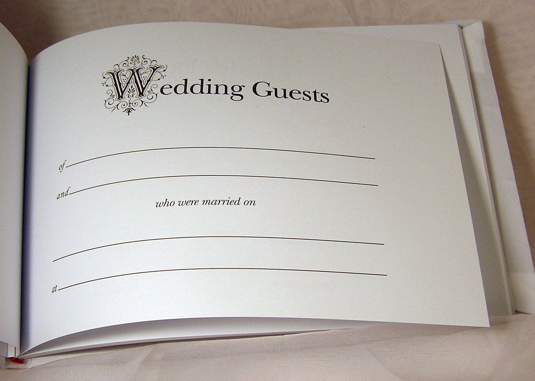 Lucky in Love Guest Book
