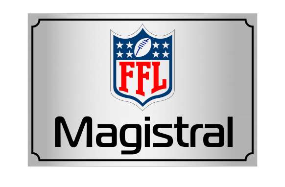 Lombardi Style Football Trophy on Base
