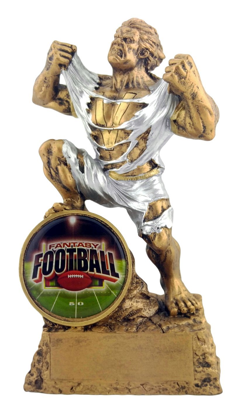 Monster Fantasy Football Trophy with 2" Insert