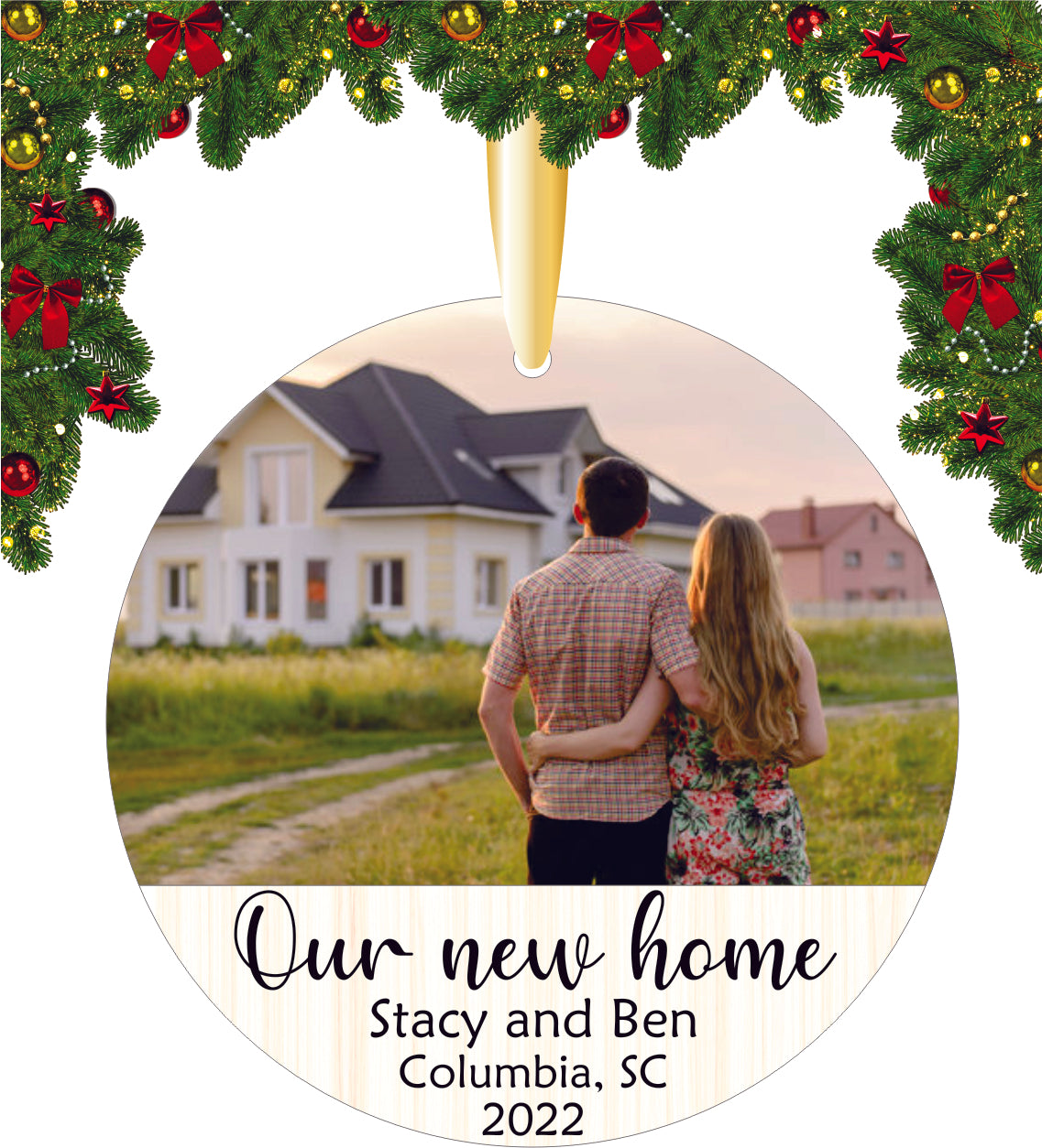 New Home Christmas ornament
