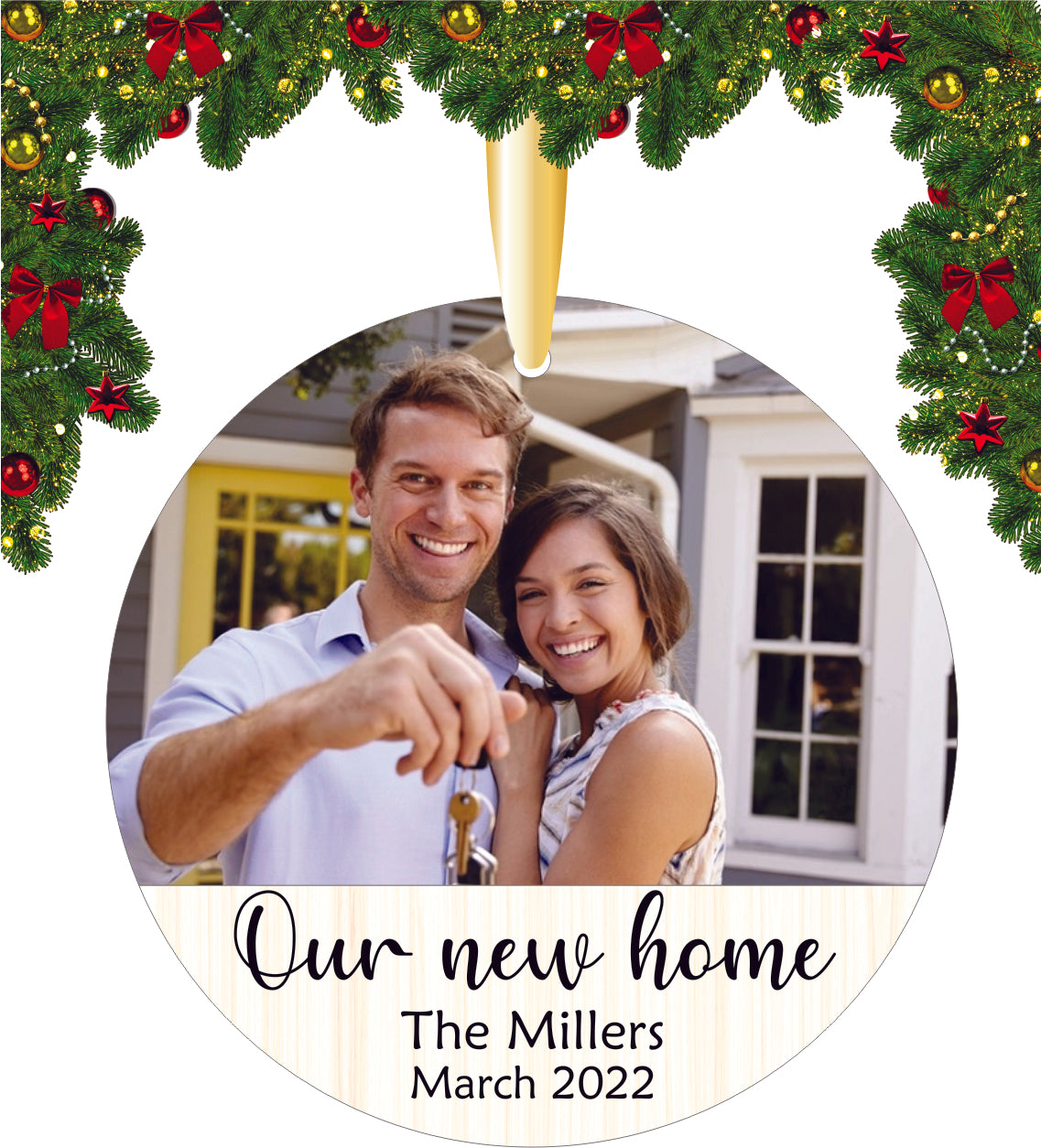 New Home Christmas ornament