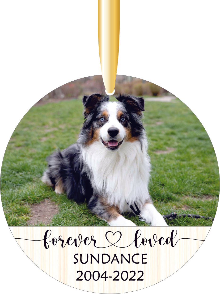 Dog Memorial ornament