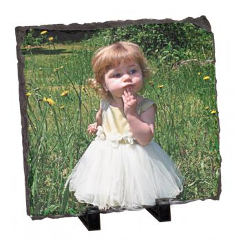 Glossy Square Photo Stone