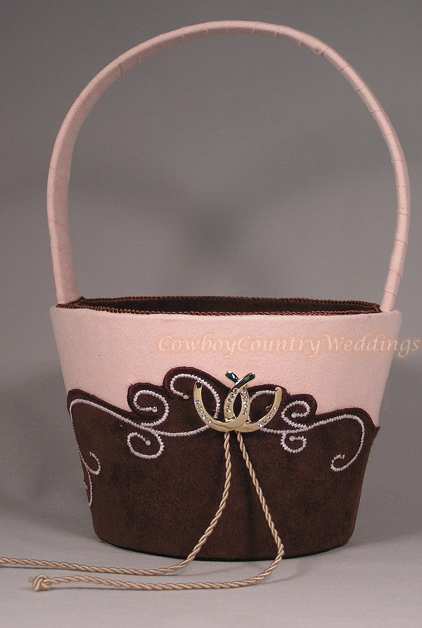 Romantic Vintage Flower Basket