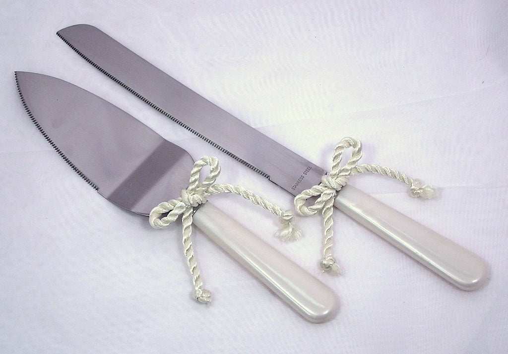 Rope Bow Serving Set